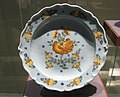 c.1800 Mexican tin glazed dish