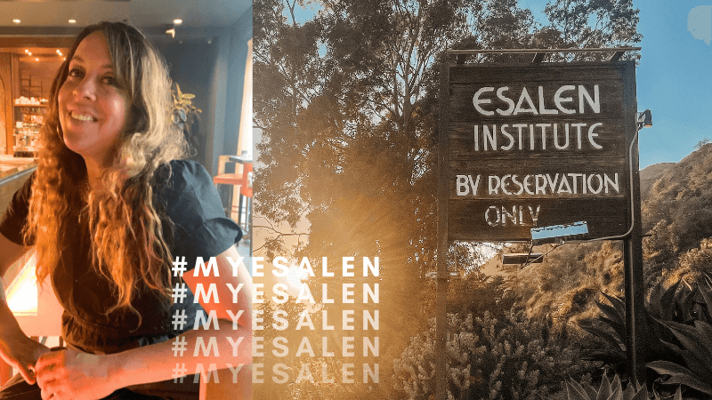 #myEsalen — I look to Esalen to bring people together, to inspire shifts, to cultivate real, lasting change