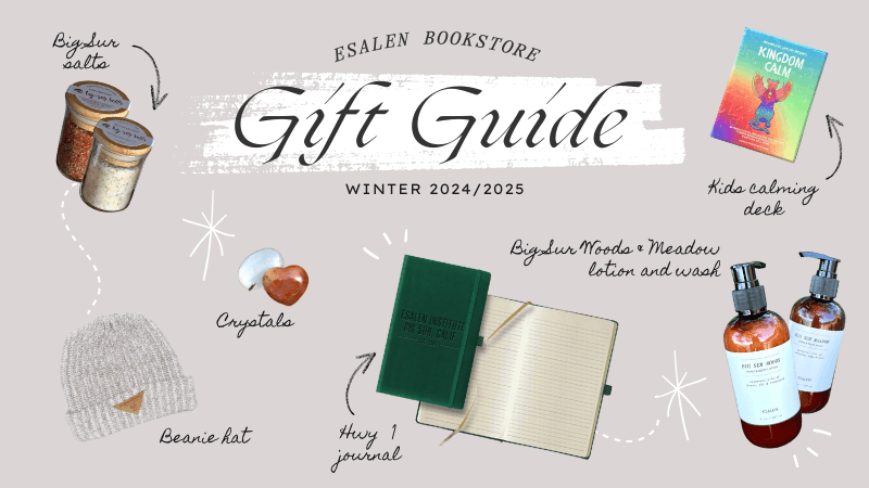 Esalen Bookstore Gift Guide Winter 2024/2025 